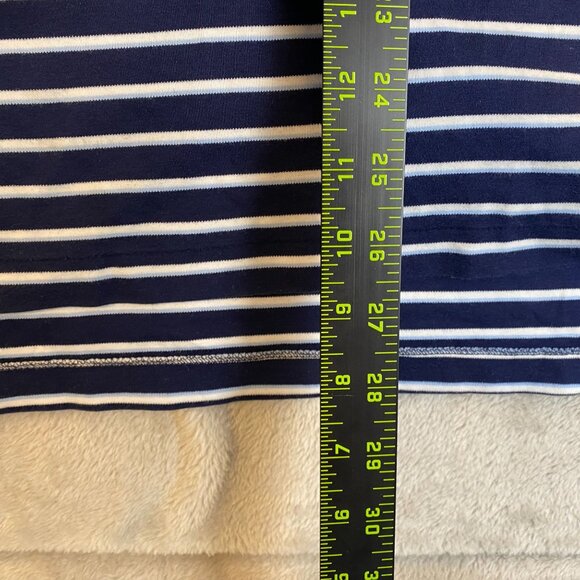 Polo Ralph Lauren Mens Polo Shirt 2XL Pima Soft Touch Navy & White Short Sleeve - Picture 4 of 7